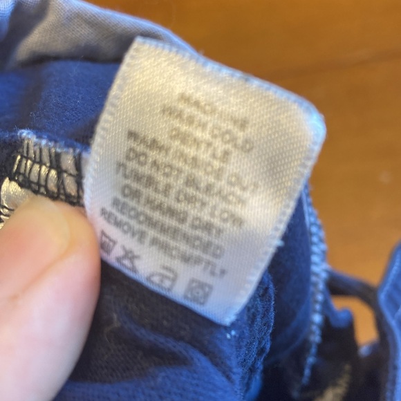 Le Top Baby Boy Size 18 Month Blue Knit Shortalls Sailboat Applique 100% Cotton - Picture 9 of 9